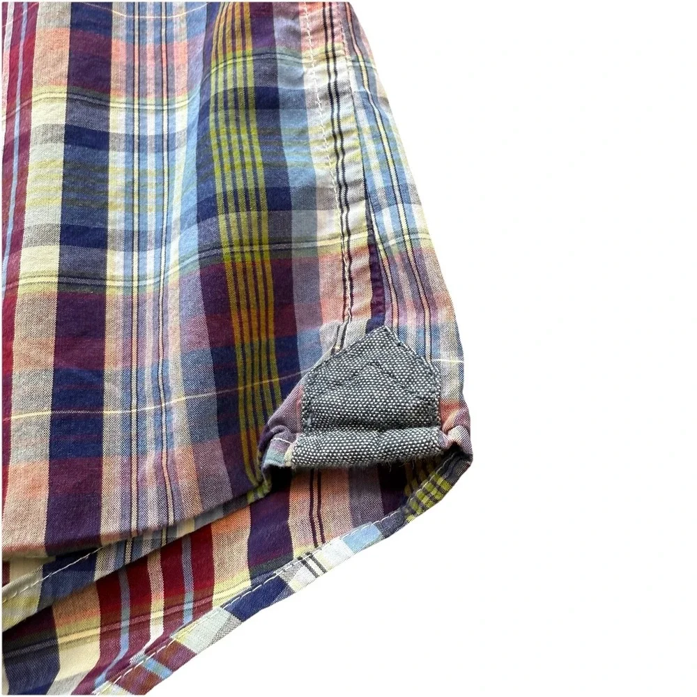 Banana Republic Men's Shirt Sz XL 17/17.5 Long Sleeve‎ Button Down Plaid